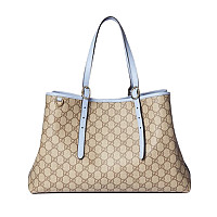 GUCCI-815213 9758 구찌 베이지 GG 엠블럼 미디엄 토트백