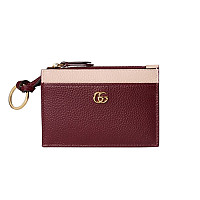 GUCCI-837966 6258 구찌 레드/베이지 GG 마몽 카드 케이스