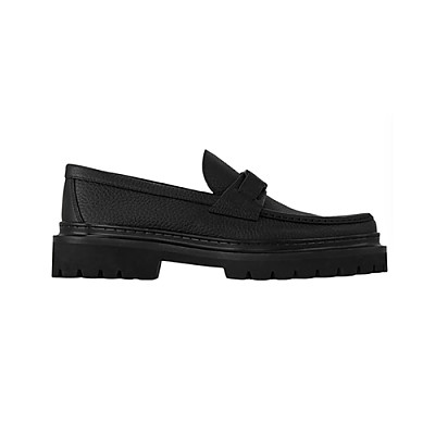LOUIS VUITTON-1ADB4R 루이비통 블랙 모노그램 메이저 로퍼 남성용