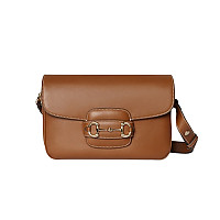 GUCCI-815178 6207 구찌 레드 가죽 구찌 홀스빗 1955 스몰 숄더백