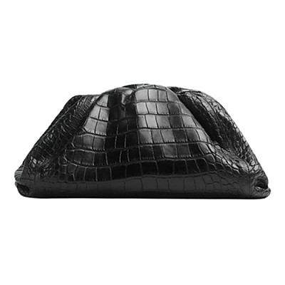 [스페셜오더]BOTTEGA VENETA-576227 보테가 베네타 버터스코치 리얼 파이톤 스킨 라지 파우치