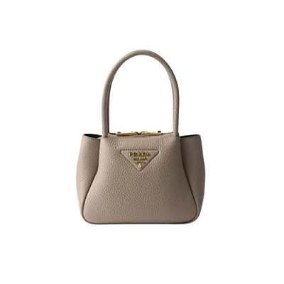 PRADA-1BA362 프라다 캐러멜 플루 가죽 미니 핸드백