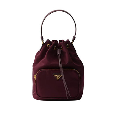 [스페셜오더]PRADA-1BH038 프라다 퀼트 패브릭 미니 숄더 백 블랙 