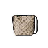 GUCCI-847090 9758 구찌 베이지/브라운 GG 엠블럼 나노 버킷백