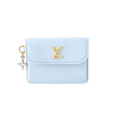 LOUIS VUITTON-M14614 루이비통 라이트 블루 타이니 렉토 벌소 카드 홀더 LV 블룸