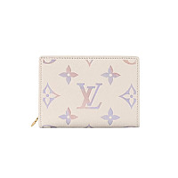 LOUIS VUITTON-M12188 루이비통 라이트 블루 모노그램 앙프렝뜨 클레아 월릿