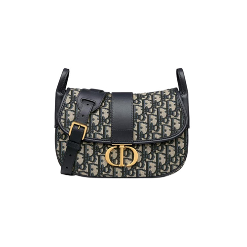 DIOR-M9363 디올 블루 30 Montaigne 미디엄 메신저백