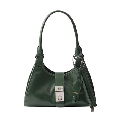 PRADA-1BG580 프라다 블랙 스몰 가죽 토트 백
