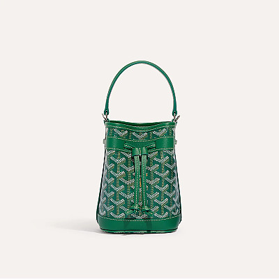 [스페셜오더]GOYARD-01CL01P 고야드 PETIT FLOT 쁘띠 플롯 버킷백 그레이 미니