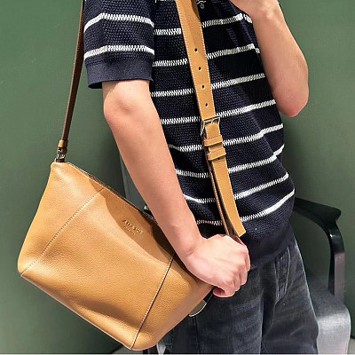 [스페셜오더]PRADA-2VH177 프라다 송아지 가죽 숄더백 브라운