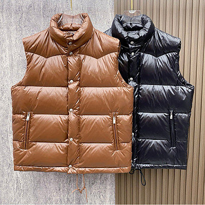 PRADA-P12045 2025년 신상 패딩 조끼 남성용 (2컬러)