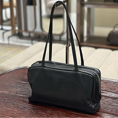 [스페셜오더]THE ROW-1887 더 로우 Astra 아스트라 볼링 나파 가죽 다크브라운