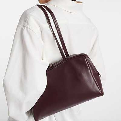 [스페셜오더]THE ROW-1887 더 로우 Astra 아스트라 볼링 나파 가죽 블랙