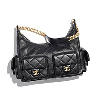 [스페셜오더]CHANEL-001219 샤넬 램스킨 맥시 호보백 미디엄 제니백