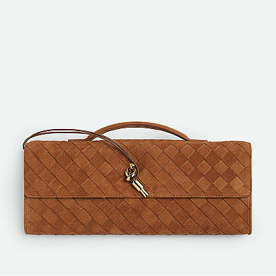 BOTTEGA VENETA-741511 보테가 베네타 그레이 안디아모 클러치