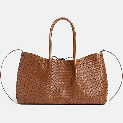 [스페셜오더]BOTTEGA VENETA-817166 보테가 베네타 브라운 피나코테카(양면 사용 가능)