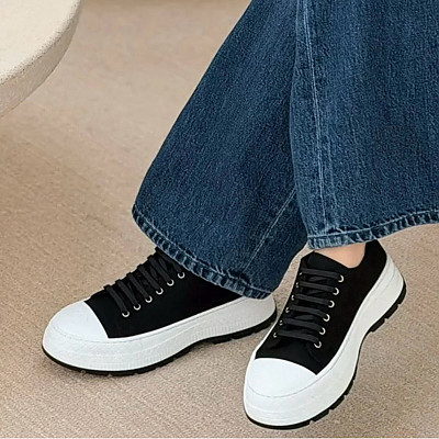 CHANEL-02114 샤넬 26SS 봄/여름 컬렉션 캔버스 슈즈 여성용 (2컬러)