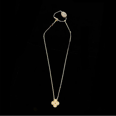 [스페셜오더]VAN CLEEF ARPELS-6120 반클리프 로즈 골드 올큐빅 알함브라 펜던트