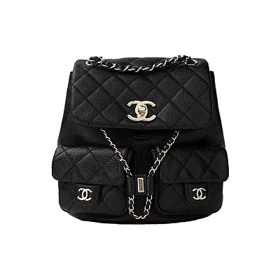 [스페셜오더]CHANEL-AS3618 샤넬 듀마 원포켓 백팩 미디움 카프스킨 블랙 금장