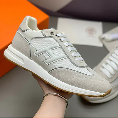 HERMES-H944875 에르메스 화이트 부메랑 스니커즈