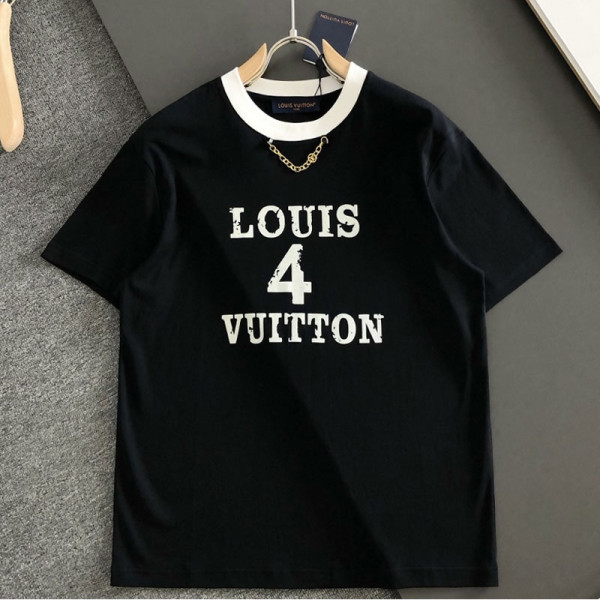 LOUIS VUITTON-04118 루이비통 2026SS 봄/여름 최신 크루넥 패션 반팔 티셔츠