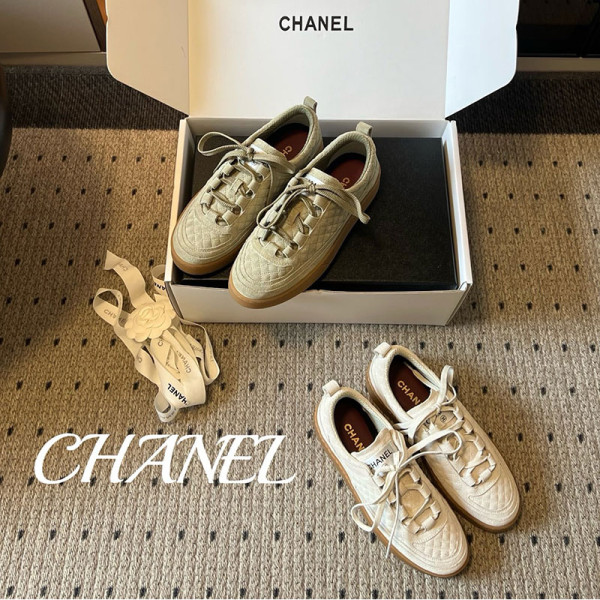 CHANEL-07145 샤넬 2026SS 여름 다이아몬드 패턴 캐주얼 스니커즈