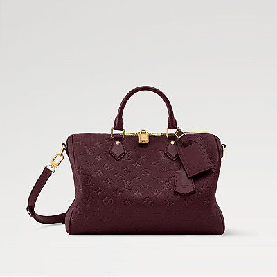 [스페셜오더]LOUIS VUITTON-M2A400 루이비통 스피디 반둘리에 소프트 30 레더 그레나트