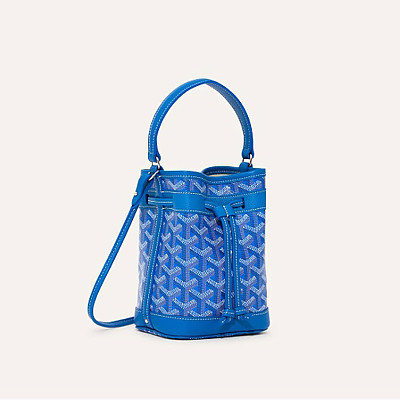 [스페셜오더]GOYARD-020251 고야드 쁘띠 플롯 버킷백 스카이블루