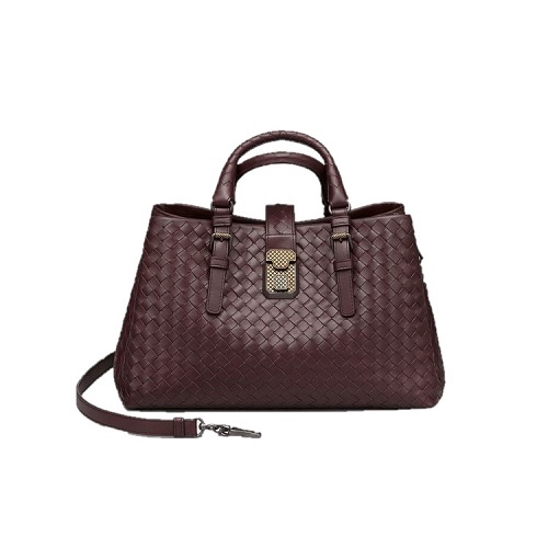 BOTTEGA VENETA-489509 보테가 베네타 다크 바를로 인트레치아토 카프 스몰 로마 백