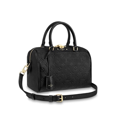 [스페셜오더]LOUIS VUITTON-M42401 루이비통 블랙 모노그램 앙프렝뜨 스피디 반둘리에 25