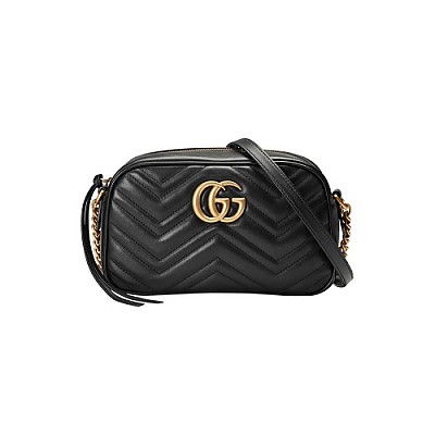 [스페셜오더]GUCCI-447632 9085 구찌 화이트/블루 GG 마몽 스몰 마틀라세 숄더백