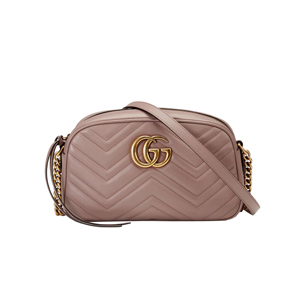 [스페셜오더]GUCCI-447632 9085 구찌 화이트/블루 GG 마몽 스몰 마틀라세 숄더백