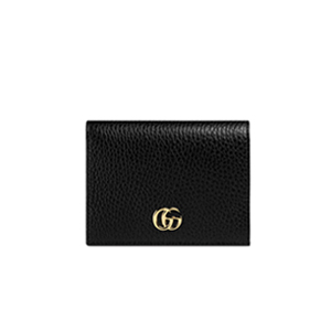 GUCCI-456126 1000 구찌 GG 마몽 블랙 카드 케이스