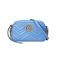 [스페셜오더]GUCCI-447632 5235 구찌 퍼플 GG 마몽 마틀라세 스몰 숄더백