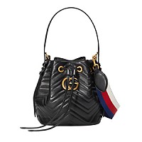 [스페셜오더]GUCCI-476674 5972 구찌 GG 마몽 마틀라세 라이트핑크 버킷백