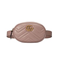 [스페셜오더]GUCCI-476434 1000 구찌 GG 마몽 블랙 마틀라세 벨트 크로스 힙색