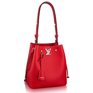 [스페셜오더]LOUIS VUITTON-M43878 루이비통 송아지 가죽 스터드 장식 블랙 락미 버킷