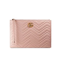 [스페셜오더]GUCCI-476440 1000 구찌 GG 마몽 애니멀 스터드 블랙 파우치