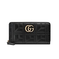 [스페셜오더]GUCCI-443123 5554 구찌 핫핑크 GG 마몽 지피 어라운드 장지갑