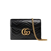 [스페셜오더]GUCCI-474575 9022 구찌 GG 마몽 마틀라세 미니 체인백
