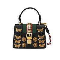 [스페셜오더]GUCCI-470270 8457 구찌 실비 레드가죽 미니 탑핸들백