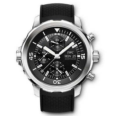 [스페셜오더]IWC-IW329001 아이더블유씨 아쿠아타이머 오토매틱 스틸 블랙 남자시계 42mm