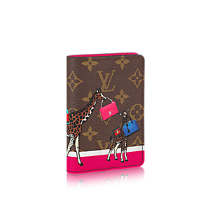 [스페셜오더]LOUIS VUITTON-M62089 루이비통 모노그램 크리스마스 기린 프린트 패스포트 커버