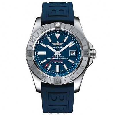 [스페셜오더]BREITLING-브라이틀링 어벤져 II 씨울프 스틸 블랙 남자워치 45mm