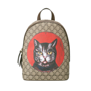 GUCCI 495621-9745 구찌 GG 슈프림 Mystic Cat 이미테이션백팩