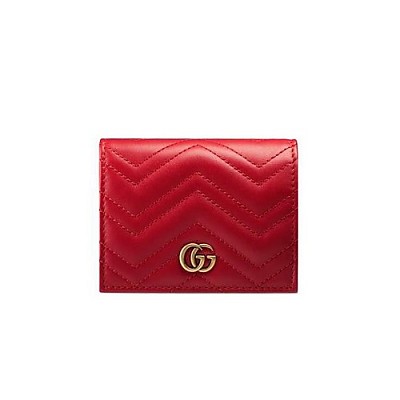 GUCCI-466492 6705 구찌 라이트 핑크 GG 마몽 카드 케이스 지갑