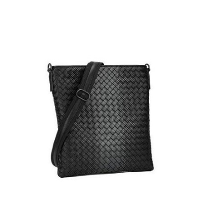 [스페셜오더]BOTTEGA VENETA-493961 보테가 베네타 네로 세라그래피 프린트 인트레치아토 나파 메신저백