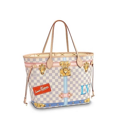 LOUIS VUITTON-M47143 루이비통 네이비 모노그램 앙프렝뜨 네버풀 MM