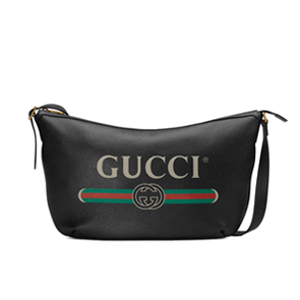 [스페셜오더]GUCCI 523588-8820 구찌 프린트 반달 모양 호보백