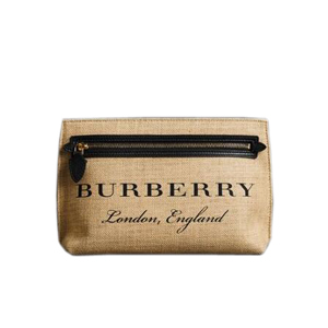 BURBERRY-40733991 버버리 그레이니가죽  클레멘타인 리스틀릿 클러치